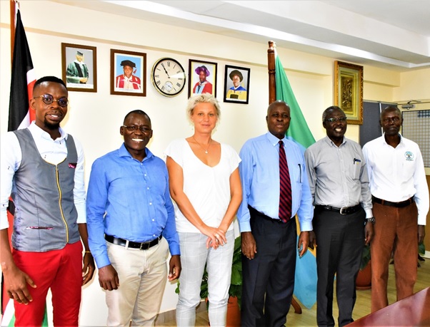 Vice-Chancellor Hosts Prof. Joyce Alyssa of Gothenburg University-Sweden