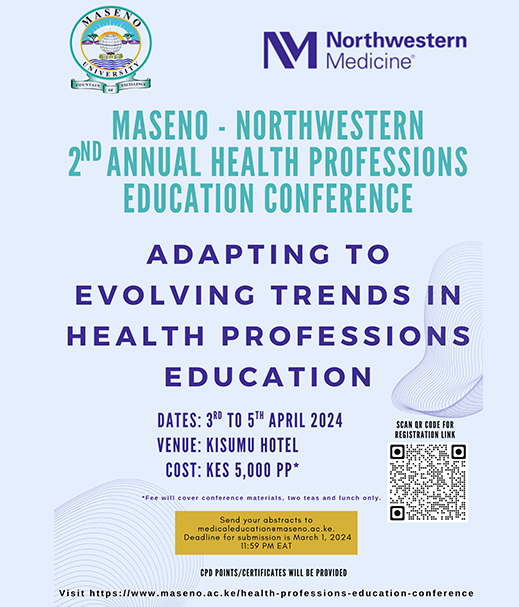 2nd Health Professions Education Conference in Maseno University – Kenya.
