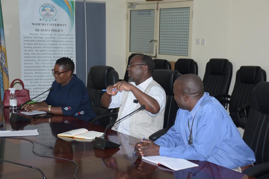  A team from the British Institute of Africa led by Dr. Kennedy Gitu visited Maseno University on 2nd June 2022